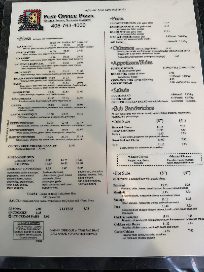 Post Office Pizza Co