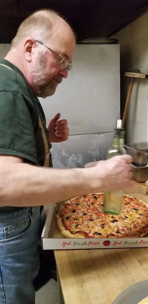 Margherita Pizza Made by Rob