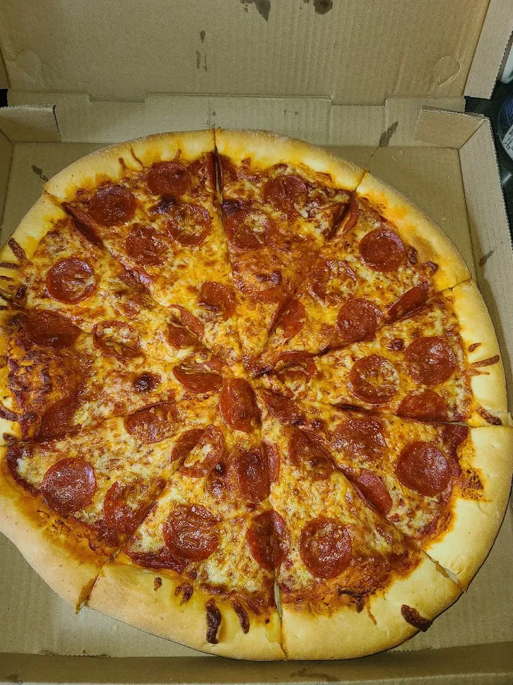 Pepperoni and Cheese Pizza
